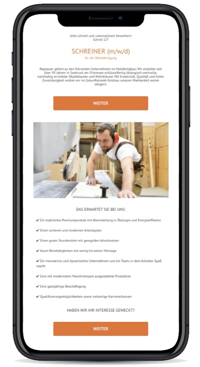 Regnauer Recruiting Kampagne Regnauer Recruiting Kampagne
