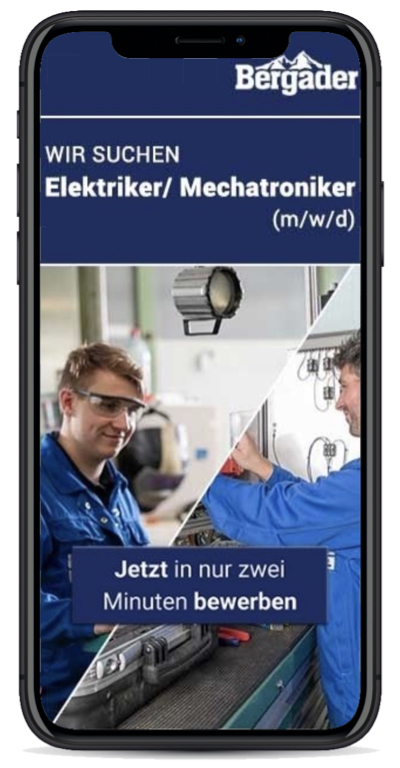 Bergader Recruiting Kampagne Bergader Recruiting Kampagne